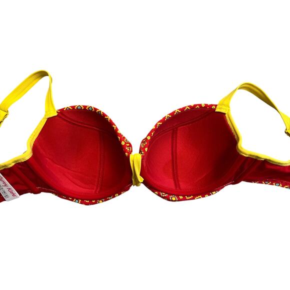Curvy Kate Red Bikini Set 32DDD 32E and XS Bottom - EUC - Picture 6 of 12